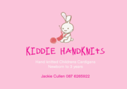 Hand knit kiddie Cardigans