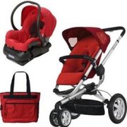 Quinny CV080RLRTRV Zapp Xtra Travel System with Diaper Bag and Car
