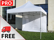 FleXtents Pro Pack 3x3 m Aluminium w. 4 sidewalls