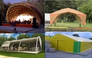 Domes- Hangars- Pavilions. Design / Production / Sale