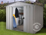 Garden shed 3, 03x3, 96x2, 02 m Silver