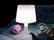Table lamp solar power,  white LED