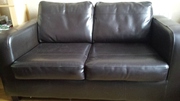 Leather 2 seater Sofa 