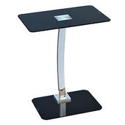 GLASS LAPTOP COMPUTER/NETBOOK STAND/DESK/TABLE/TRAY 