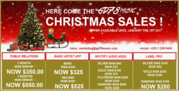 Xmas Sales on our Publishing and Licensing products+services
