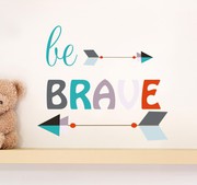 Be Brave Arrow Wall Sticker