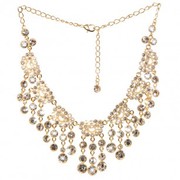 Have a look at our Splendid Yellow gold plated necklace set collection
