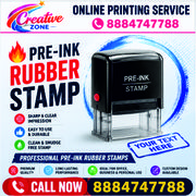Rubber Stamp | Business Stamps | Get Your Rubber Stamp Today | Creat